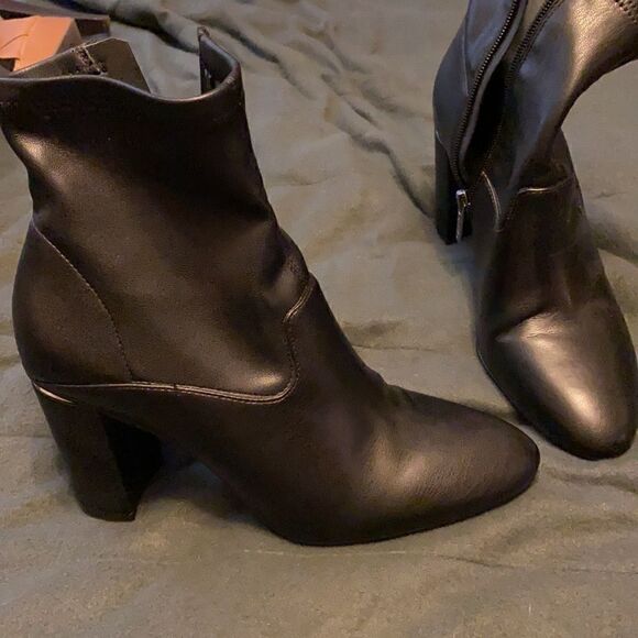 Franco Sarto black leather boots - Picture 2 of 10